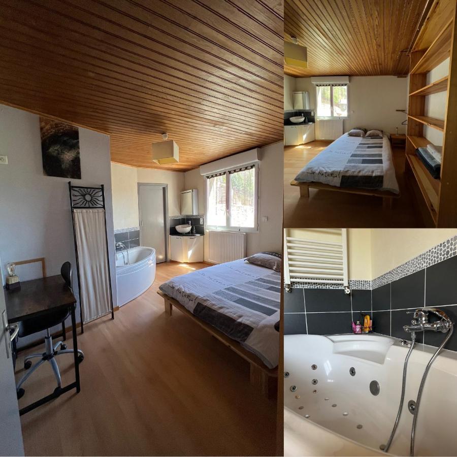 Logement Avec Vue Panoramique A 10Min Des Pistes Sauto Bagian luar foto