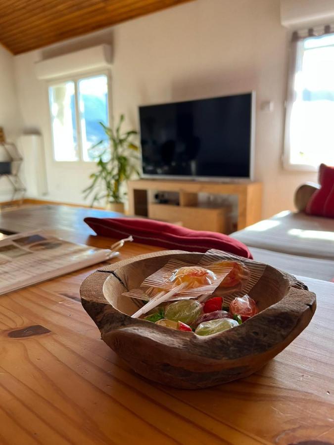 Logement Avec Vue Panoramique A 10Min Des Pistes Sauto Bagian luar foto